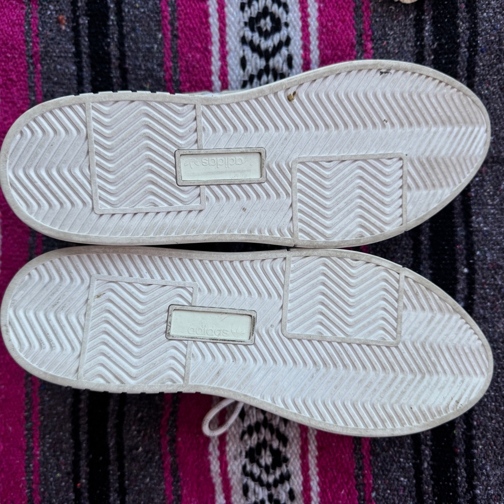 IVY PARK White and Cream Platform Sneakers - Picture 4 of 5
